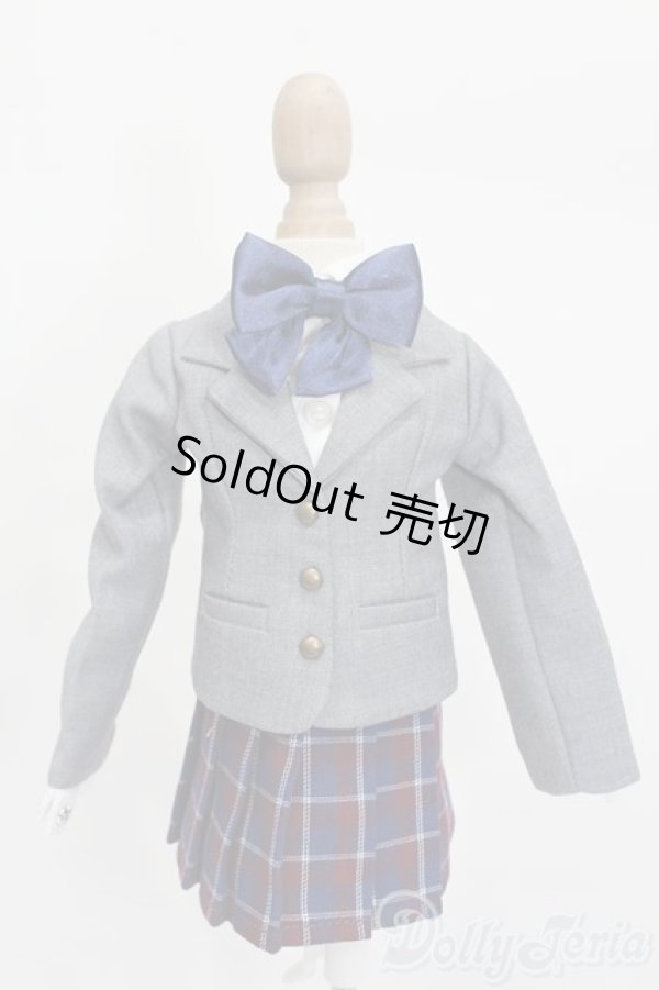 画像1: MDD/OF:ブレザー制服セット（グレー）・ミニ S-25-05-11-589-GN-ZS (1)