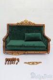 画像1: MSD/Armati Doll Furniture製ソファ S-25-08-03-499-GN-ZS (1)