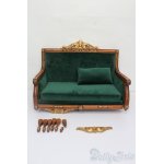 画像: MSD/Armati Doll Furniture製ソファ S-25-04-06-203-GN-ZS