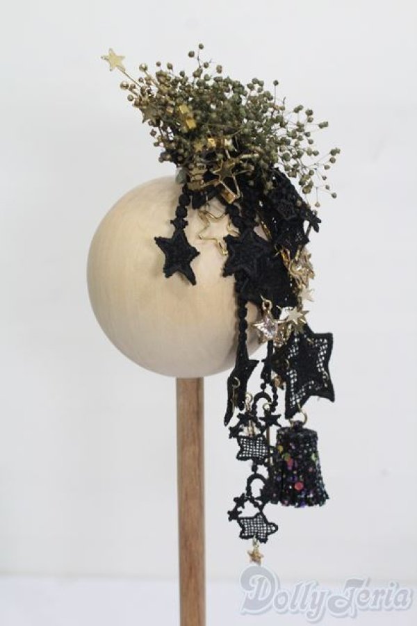 画像1: SD/OF:FlowerB様製 ヘッドアクセサリー S-25-10-05-358-GN-ZS (1)