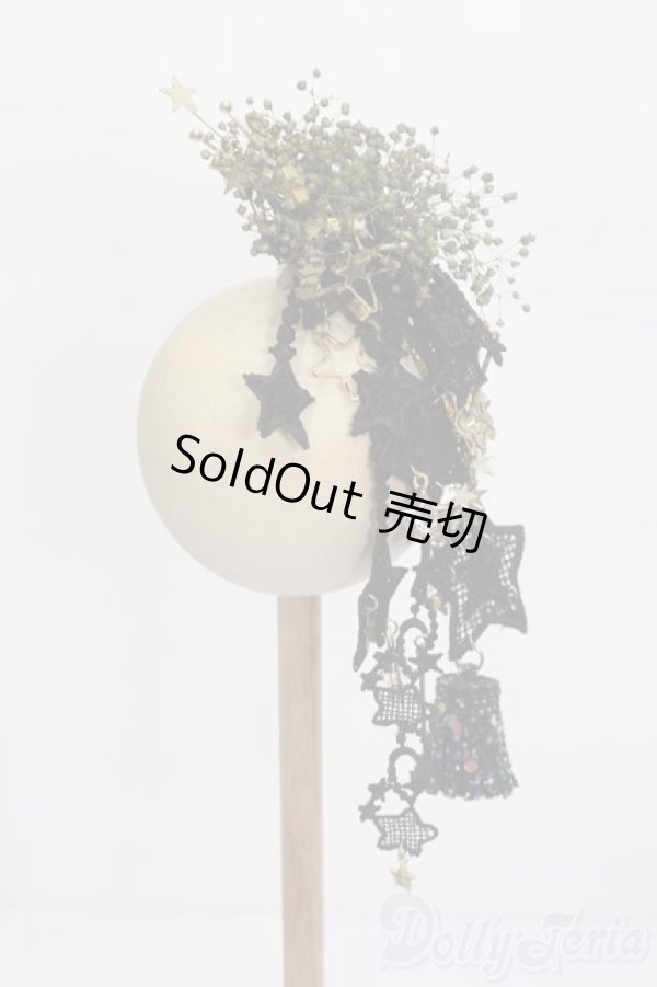 画像1: SD/OF:FlowerB様製 ヘッドアクセサリー S-25-10-05-358-GN-ZS (1)