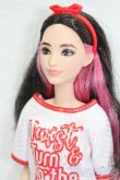 画像2: マテルバービー/HRH12バービー65 ファッショニスタ　Tシャツワンピース S-25-03-30-178-GN-ZS (2)