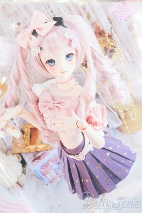 画像1: DD/OF:RosenliaDoll様製衣装 恋色ピクセル S-25-04-13-031-GN-ZS (1)