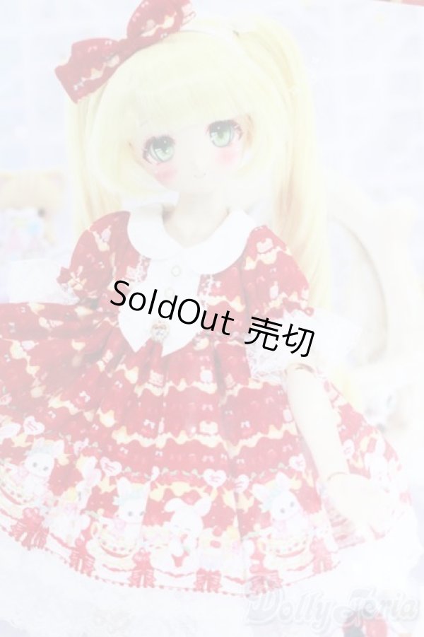 画像1: MDD/OF:RosenliaDoll様製衣装 ラブラブウサギ S-25-07-06-404-GN-ZS (1)