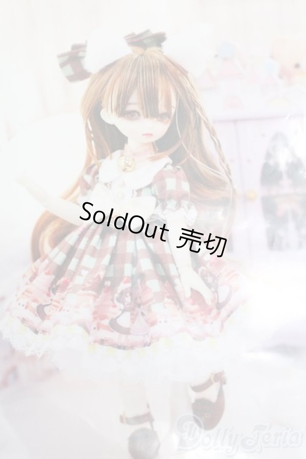 画像1: 幼SD/OF:RosenliaDoll様製衣装 甘々猫チョコ S-25-06-15-404-GN-ZS (1)