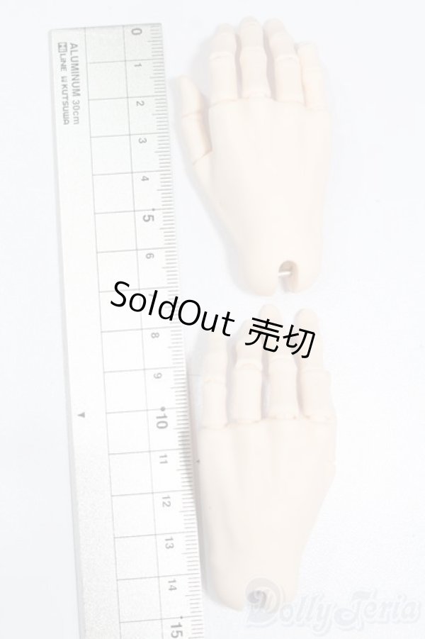 画像3: RING DOLL/70cmドール関節ハンドパーツ S-25-04-13-215-GN-ZS (3)