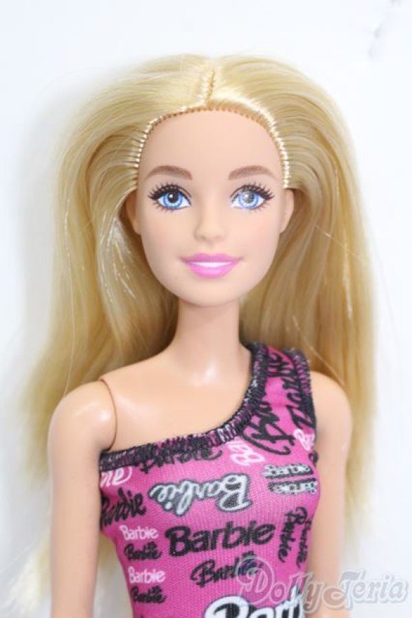 画像1: Barbie/はじめてのバービー ピンクのロゴドレス S-25-04-20-115-GN-ZS (1)