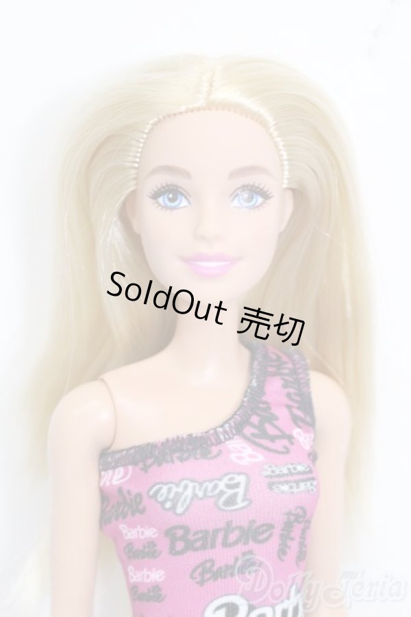画像1: Barbie/はじめてのバービー ピンクのロゴドレス S-25-06-01-662-GN-ZS (1)