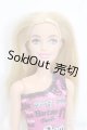 画像: Barbie/はじめてのバービー ピンクのロゴドレス S-25-06-01-662-GN-ZS