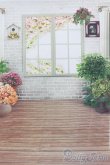 画像1: 1/12ドールサイズ/背景布 S-25-04-27-041-GN-ZS (1)