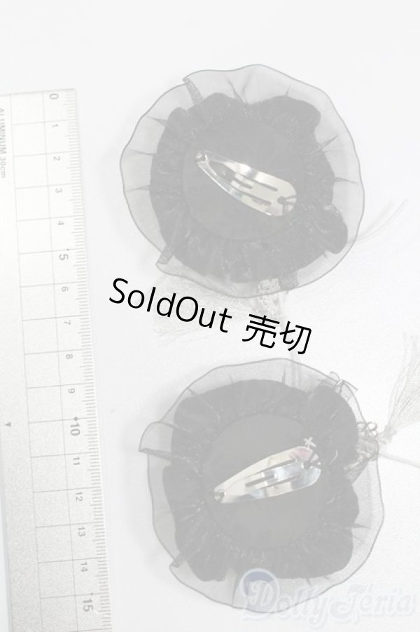 画像4: SD/OF:お団子ヘアクリップ(黒) S-25-04-27-151-GN-ZS (4)