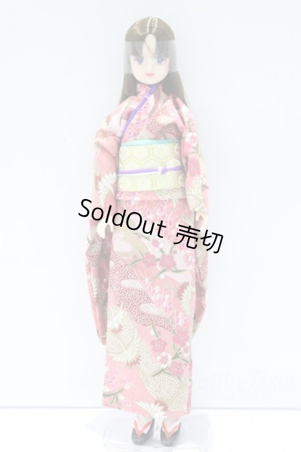 画像4: ジェニー/着物オリーブ S-25-12-21-417-GN-ZS (4)