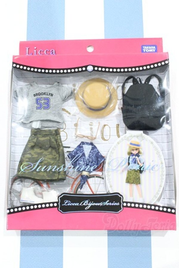 画像1: 【新宿マルイアネックス店 店頭販売商品】リカちゃん/OF:リカビジューシリーズ ドレスセット サンシャインピクニック 2100150000011629-ZM (1)