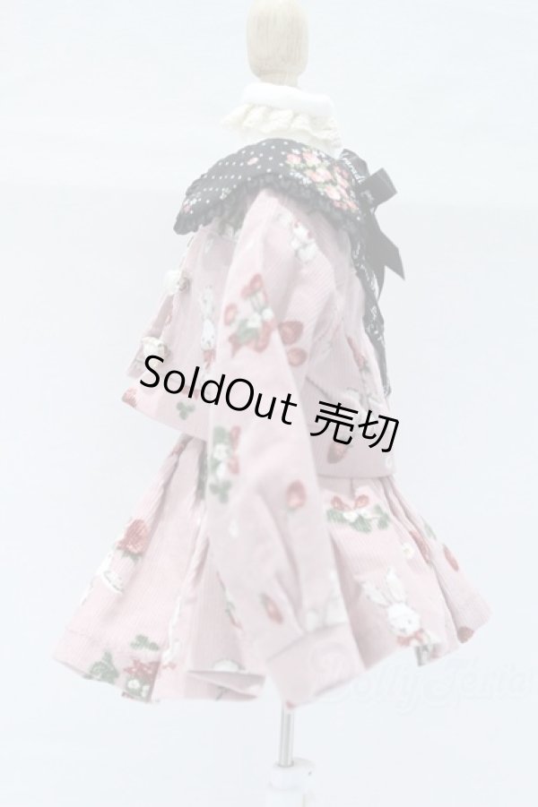 画像2: MDD/OF:うさぎといっしょにおでかけセットアップ ふにゃほわ様製 S-25-11-16-040-GN-ZS (2)