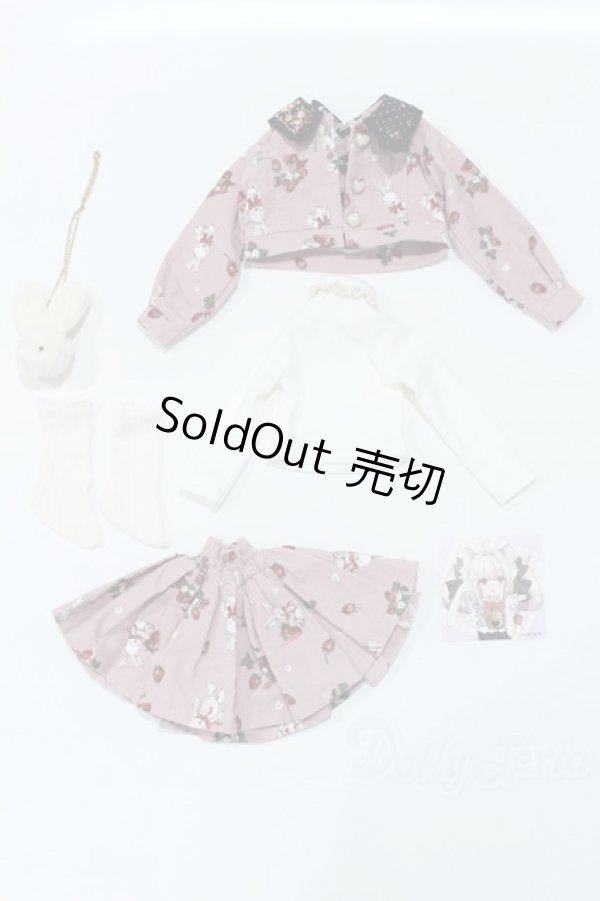 画像5: MDD/OF:うさぎといっしょにおでかけセットアップ ふにゃほわ様製 S-25-11-16-040-GN-ZS (5)