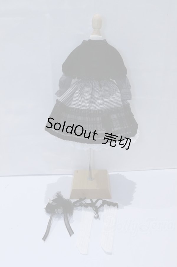 画像2: SDM＆MSD/OF:LolitaHoundstooth_monotone S-26-05-31-386-GN-ZS (2)