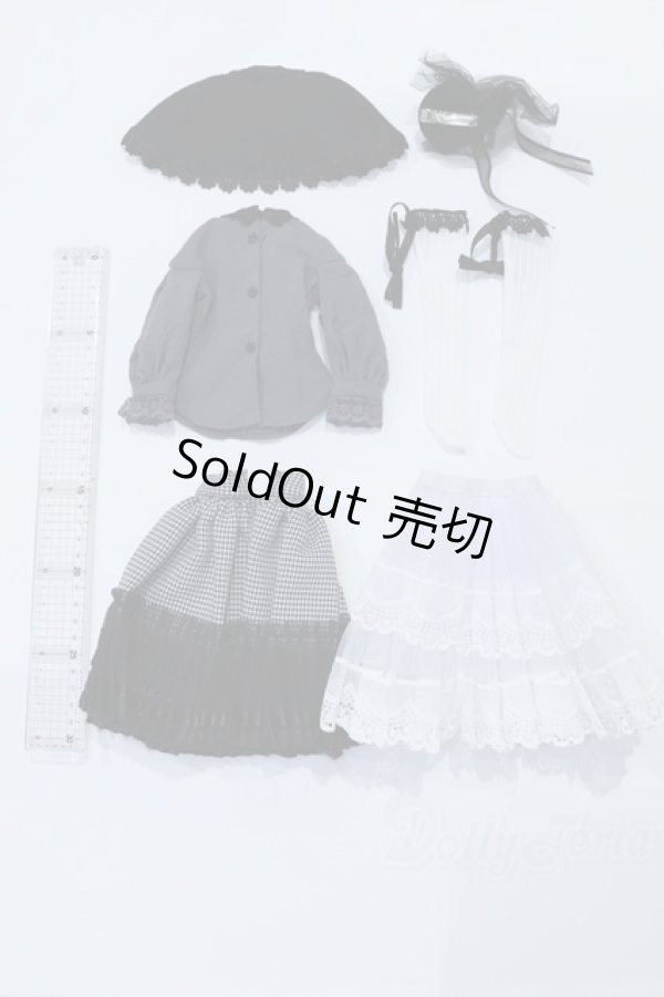 画像5: SDM＆MSD/OF:LolitaHoundstooth_monotone S-26-05-31-386-GN-ZS (5)