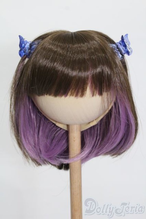 画像1: 8-9inch/ふにゃほわ様製ウィッグ S-25-07-13-096-GN-ZS (1)