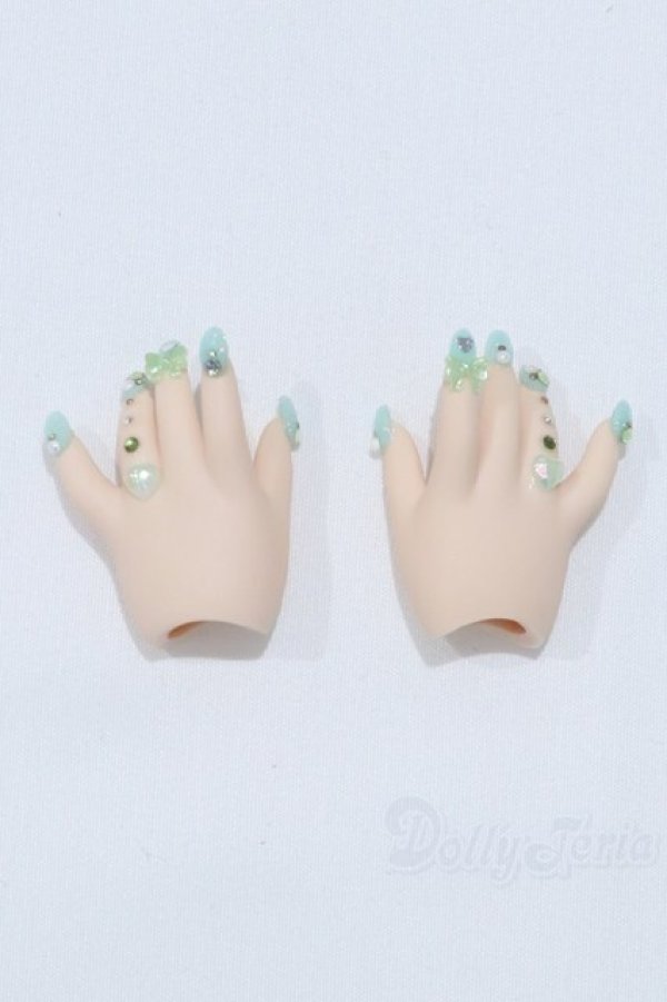 画像1: MDD/ハンドパーツ:ネイルあり S-25-12-21-014-GN-ZS (1)