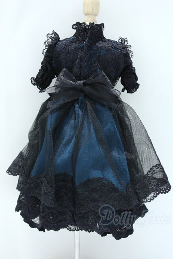 画像3: SDM＆MSD/OF:アフタヌーンドレス 孔雀青 童話館MotherGoose様 S-25-11-30-031-GN-ZS (3)