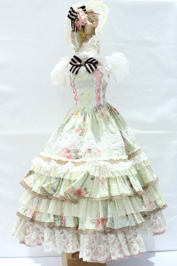 画像1: SD16/OF:Lemulia様ドレス S-25-11-30-036-GN-ZS (1)