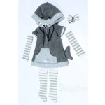 画像: MDD/OF:さめパーカーワンピースセット cloth-lab.様製 S-25-11-09-540-GN-ZS