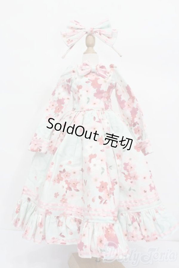 画像1: SD/OF:フリルワンピースセット Moonlit Rose様製 S-26-01-04-269-GN-ZS (1)
