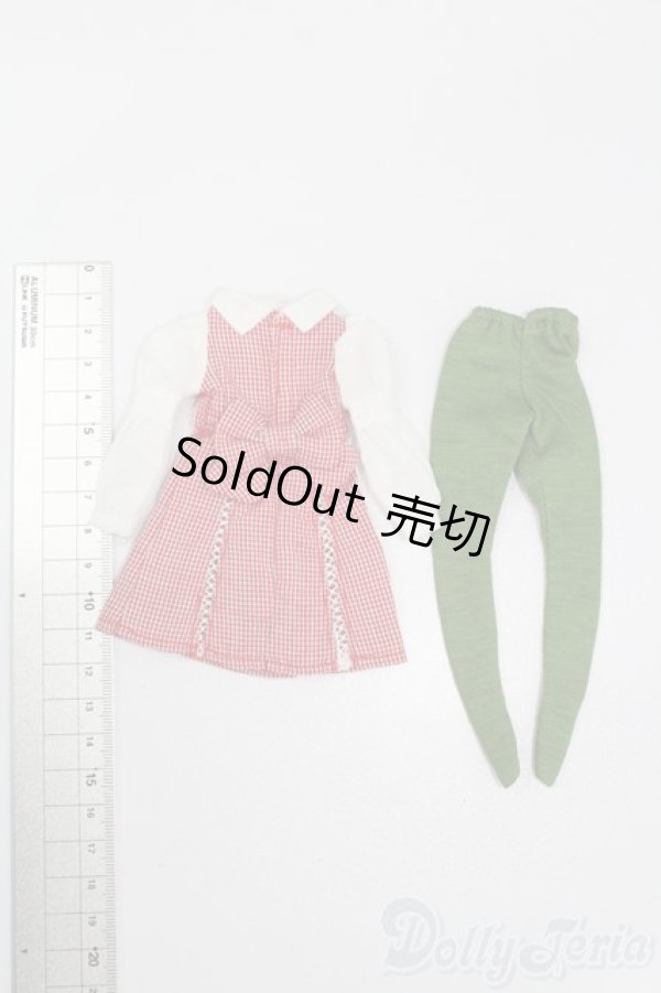 画像2: リカちゃん/OF:リトルファクトリー製衣装 S-25-12-14-451-GN-ZS (2)