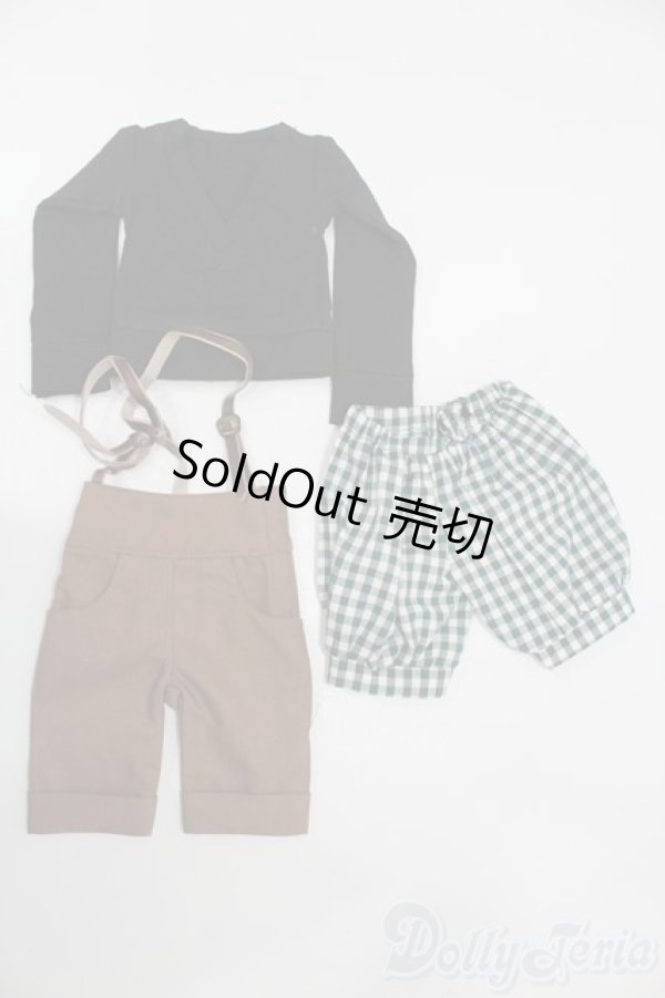 画像1: 40cmサイズドール/OF:衣装 S-25-11-09-474-GN-ZS (1)