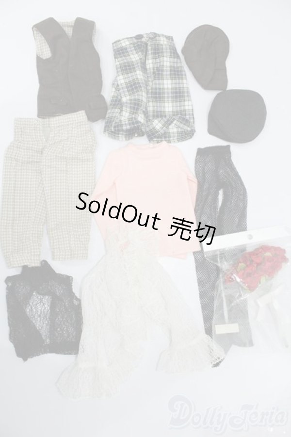 画像1: 40cmサイズドール/OF:衣装 S-25-11-09-421-GN-ZS (1)