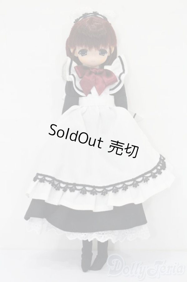 画像4: ママチャップトイ/双子のひなちゃん フリルロングメイド(ブラック) S-25-08-31-321-GN-ZS (4)