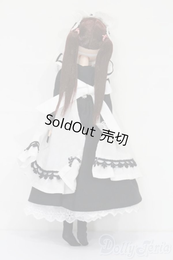 画像5: ママチャップトイ/双子のひなちゃん フリルロングメイド(ブラック) S-25-08-31-321-GN-ZS (5)