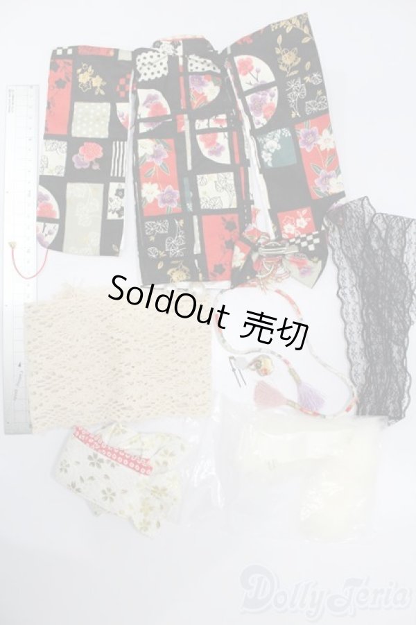 画像2: imda Doll 3.0/OF：着物セット S-25-11-23-389-GN-ZS (2)