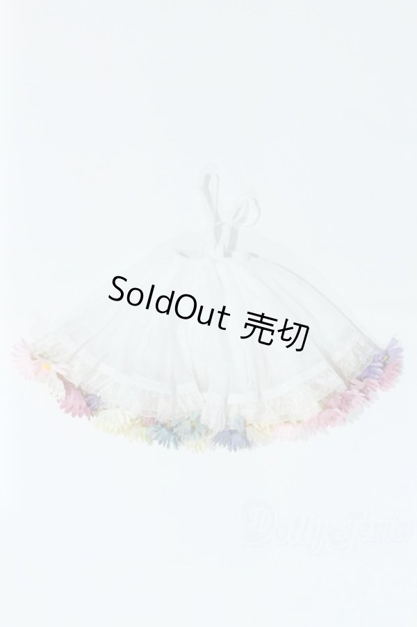 画像4: SDM＆MSD/OF:花付きパニエスカート S-25-12-07-029-GN-ZS (4)