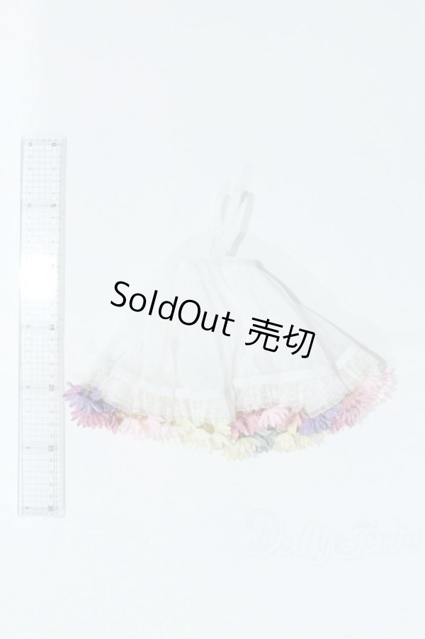 画像5: SDM＆MSD/OF:花付きパニエスカート S-25-12-07-029-GN-ZS (5)