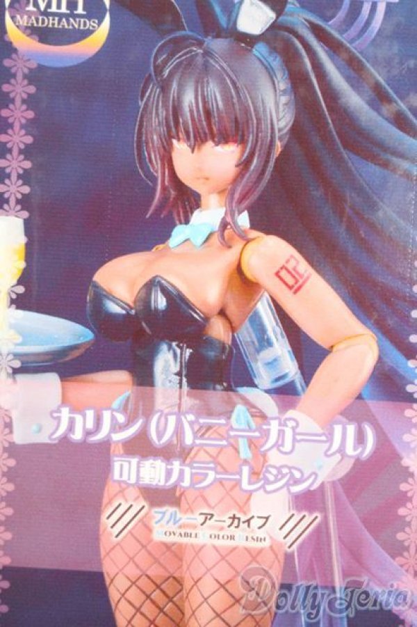 画像1: 1/12/角楯カリン バニーver. 可動カラーレジンキャストキット ブルーアーカイブ S-25-11-16-460-GN-ZS (1)