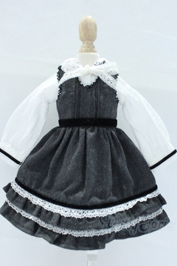 画像1: SDM＆MSD/OF:リーフエンブロイダリー・リトルガール S-25-10-26-028-GN-ZS (1)