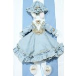 画像: 【新宿マルイアネックス店 店頭販売商品】30cmサイズドール/OF:ダブルガーゼナイトドレス セット 『月見る羊』 しゅがりぃ りずむ様製 2100150000014654-ZM