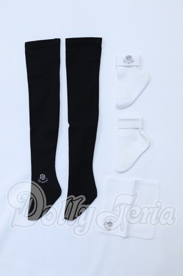 画像1: SD/OF:靴下セット 灰ばら女学院 中等科 S-26-02-15-082-GN-ZS (1)