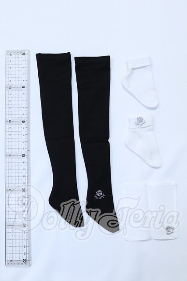 画像2: SD/OF:靴下セット 灰ばら女学院 中等科 S-26-02-15-082-GN-ZS (2)