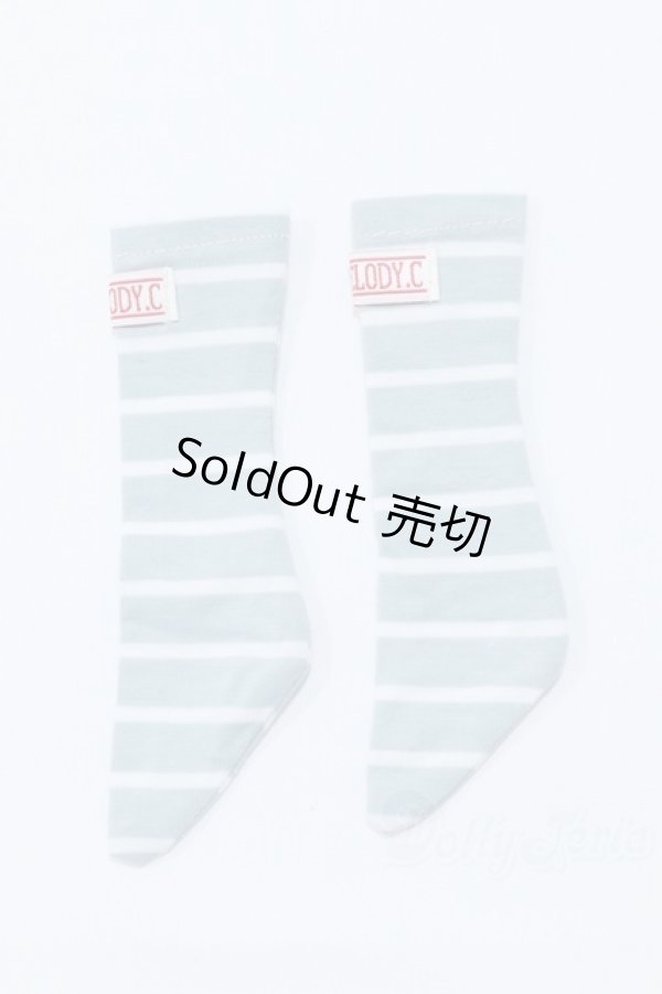 画像1: SDM＆MSD/OF:靴下 S-26-01-11-039-GN-ZS (1)