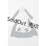 画像: azone/OF:AZO2バニーパーカーワンピースII ホワイト x ネイビー S-25-08-24-191-GN-ZS