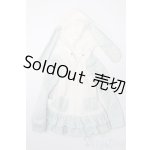 画像: azone/OF:AZO2バニーパーカーワンピースII ホワイト x ライトブルー S-25-08-24-192-GN-ZS