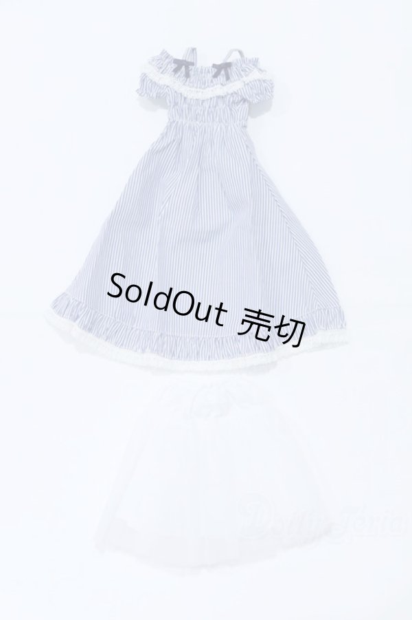 画像1: azone/OF:AZO2 オフショルダーフリルワンピース S-26-01-18-027-GN-ZS (1)