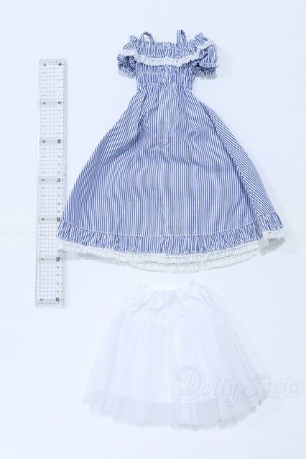 画像2: azone/OF:AZO2 オフショルダーフリルワンピース S-26-01-18-027-GN-ZS (2)