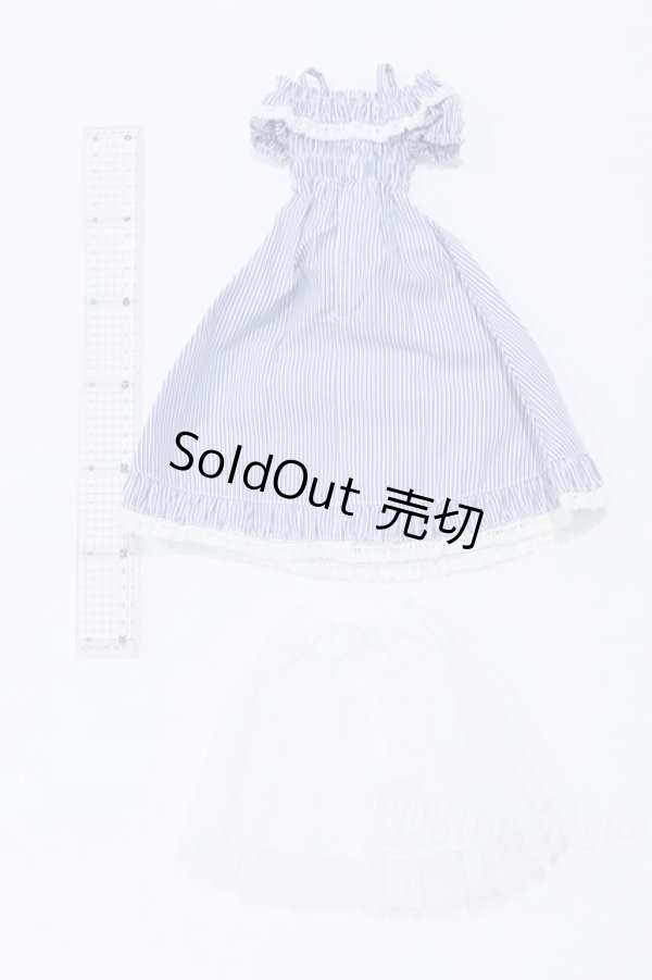 画像2: azone/OF:AZO2 オフショルダーフリルワンピース S-26-01-18-027-GN-ZS (2)