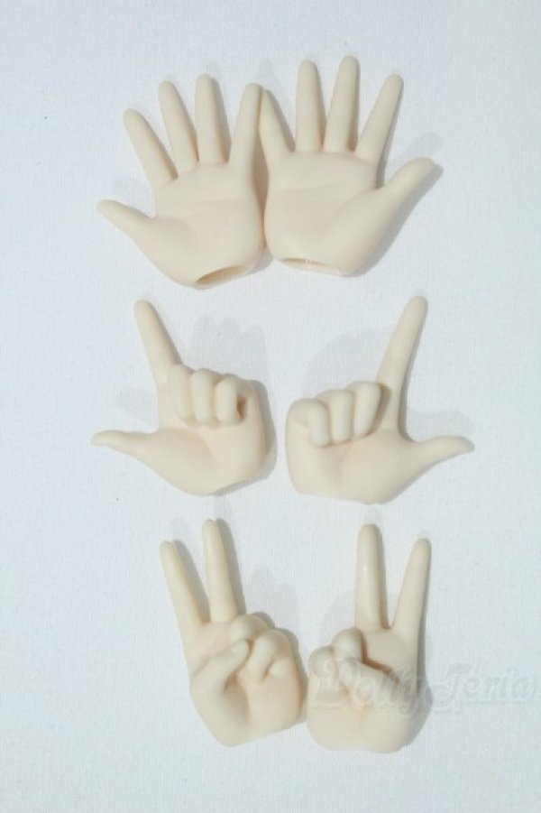 画像2: オビツ50ｃｍ交換用手セット S-25-11-23-014-GN-ZS (2)