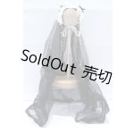 画像: 40cmサイズドール/OF:MELODY.C様製 ウエディングヘッドドレス(黒) S-26-01-11-074-GN-ZS