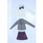 画像: MDD/OF:ブレザー制服セット(グレー)・ミニ S-25-10-19-039-SK-ZS