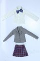 画像: MDD/OF:ブレザー制服セット（グレー）・ミニ S-25-10-19-039-SK-ZS